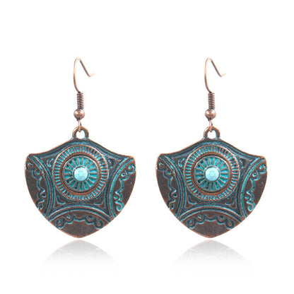 Women's Bohemian Irregular Geometric Earrings