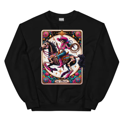 The Skeleton Cowgirl Unisex Sweatshirt