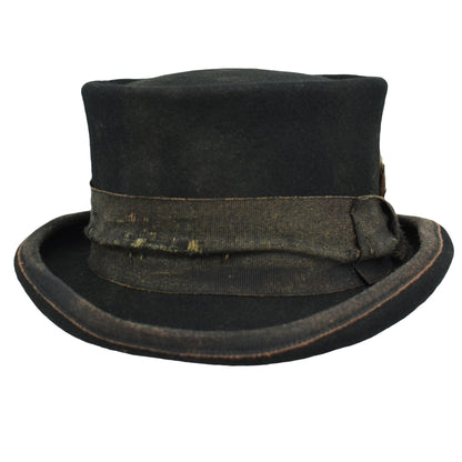 Western Desert Top handmade Sergio Anzani Hatmaker-wine