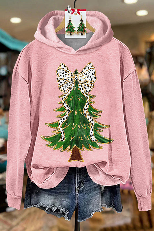 Shiny Christmas Tree Hoodie