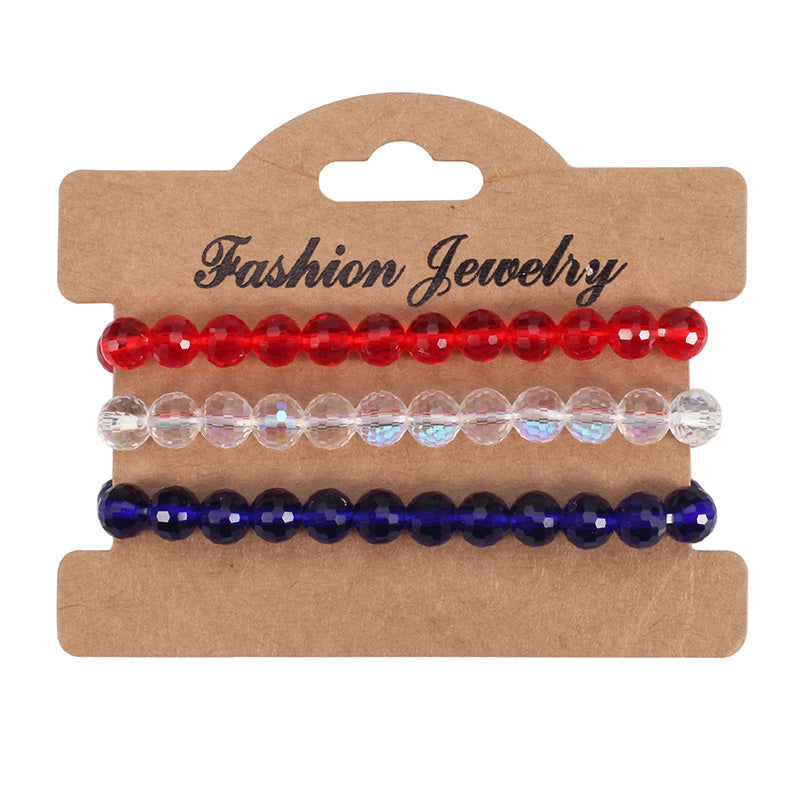 Independence Day Multilayer Bracelet