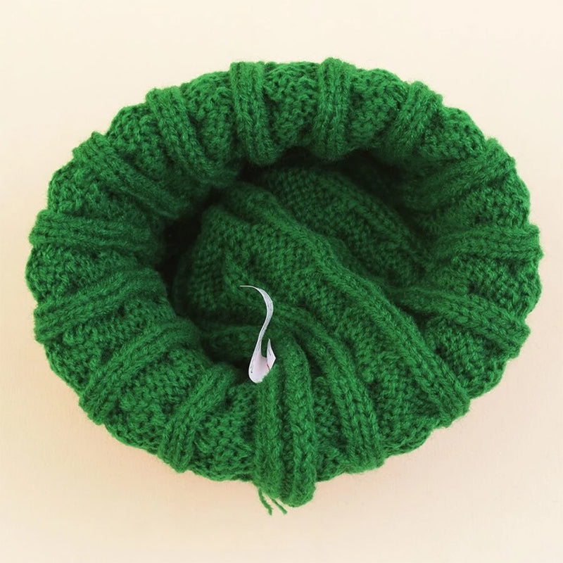 Christmas Contrast Color Warm Knit Hat