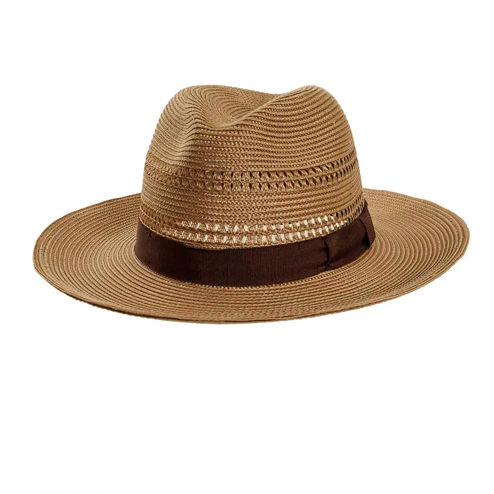 Lisbon | Mens Polybraid Straw Sun Hat