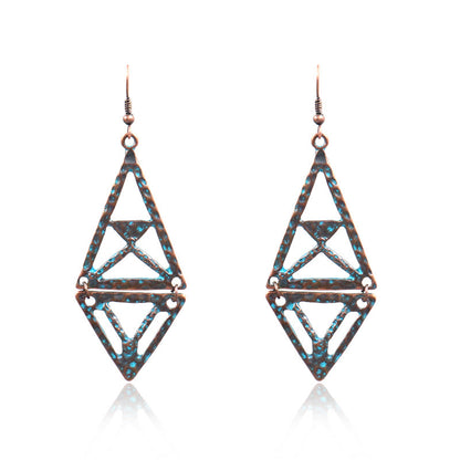 Women's Bohemian Irregular Geometric Earrings