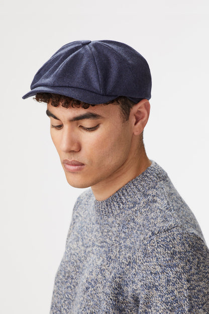 Cashmere Newsboy Cap