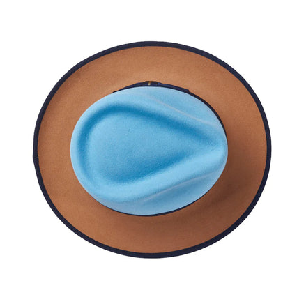 Duke - Powder Blue / Camel (Two Tone)