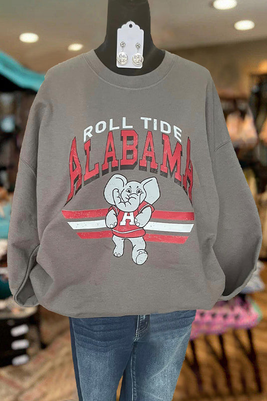 Oversized Alabama Casual Sweatshirt