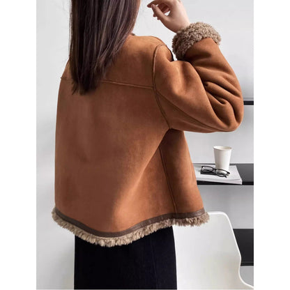 Women's Thick Lamb Plush Jacket