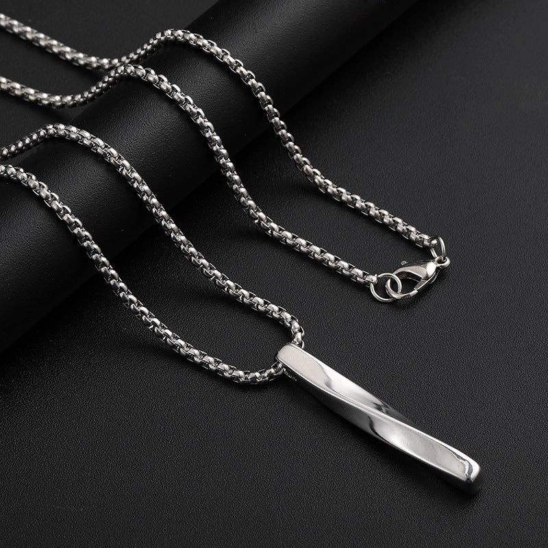 Simple personality hip hop men's pendant