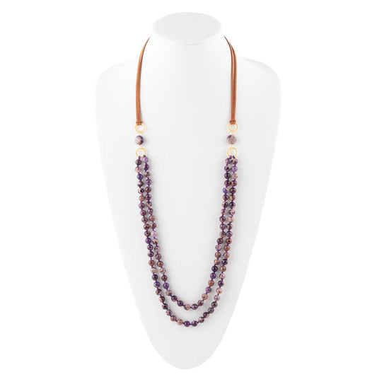 Epic Journey Purple Jasper Necklace