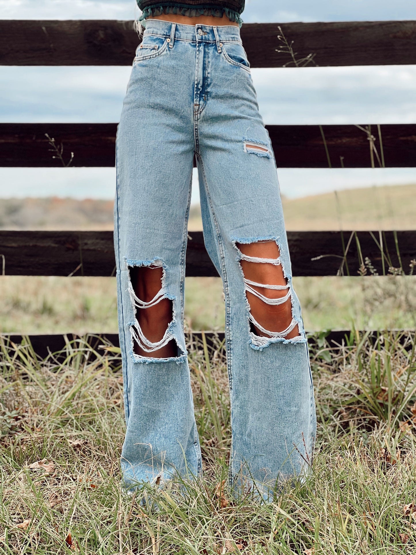 The Bristol Wide Leg Jeans