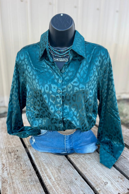 Women's Leopard Print Shirt