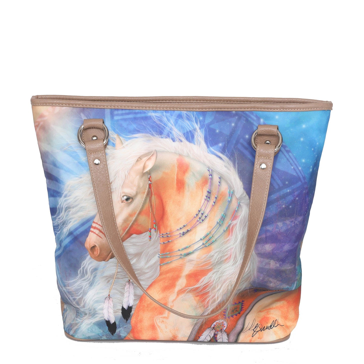 Montana West Horse Canvas Tote Bag