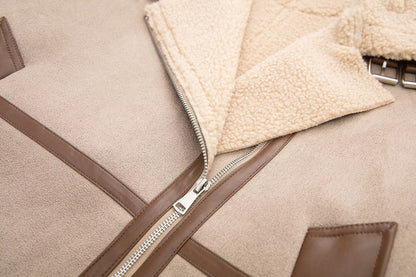 Sienna Shearling Aviator Jacket