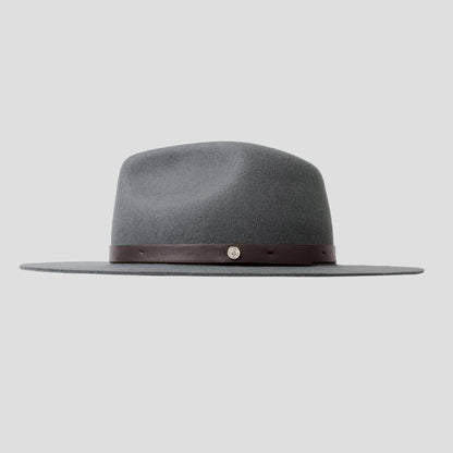 Dapper Men's Felt Fedora Hat__rown