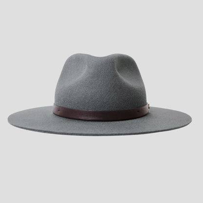 Dapper Men's Felt Fedora Hat__ark Olive