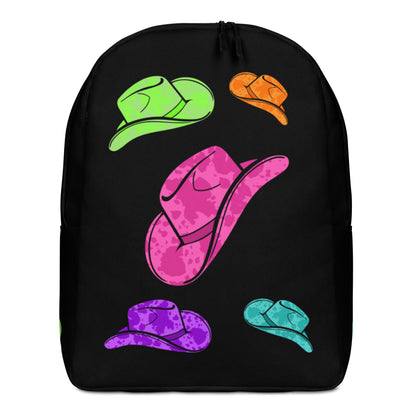 All Neon Hat Minimalist Backpack