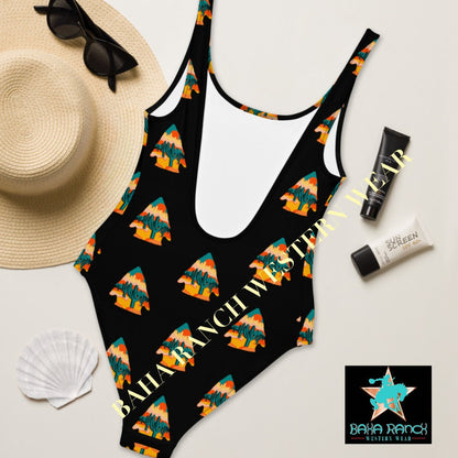 Yeehaw Desert Arrowhead One-Piece Swimsuit