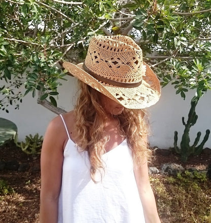 Boho cowboy hats for women, bohemian cowgirl straw hat, stetson western hats, kekugi