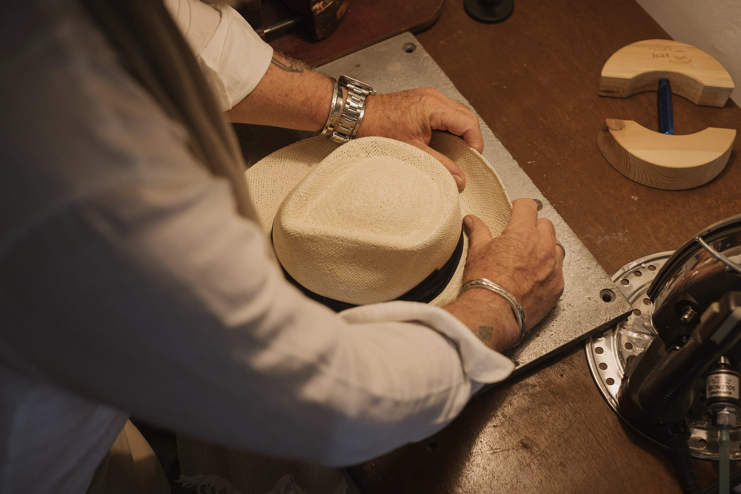 Classic Panama Hat-Handmade In Ecuador