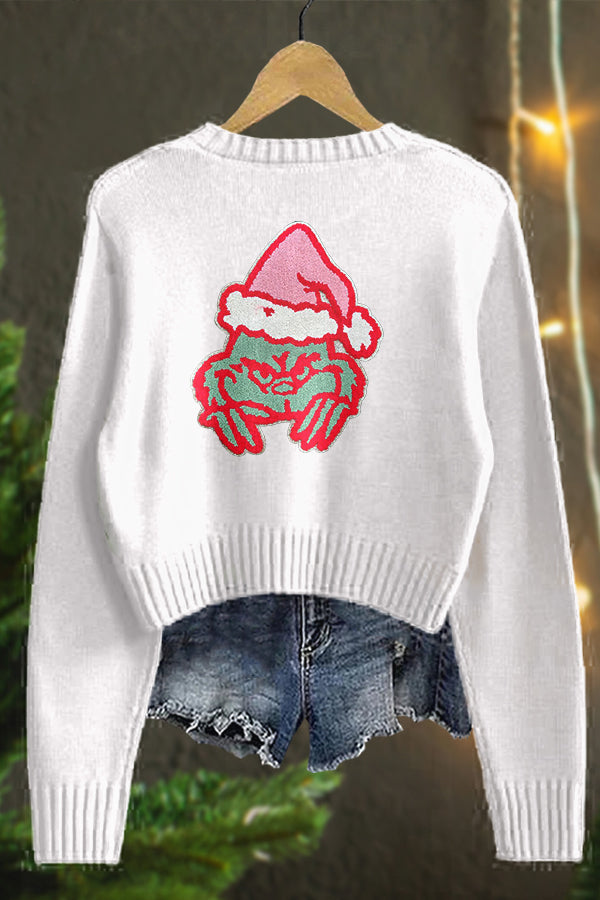 Sweet Christmas Grinch Sweater