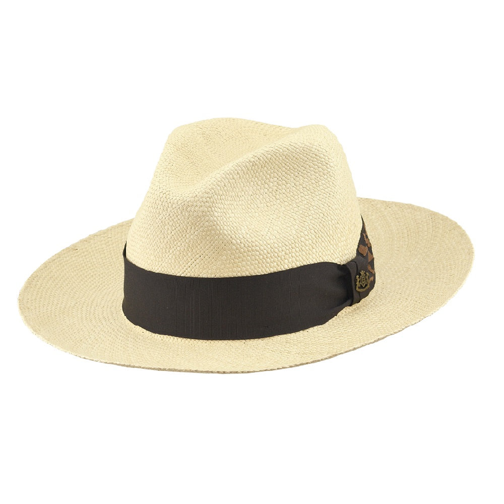 Biltmore Panama Fedora- Damier