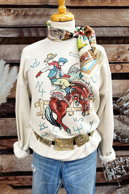 Vintage Western Rodeo Sweatshirt