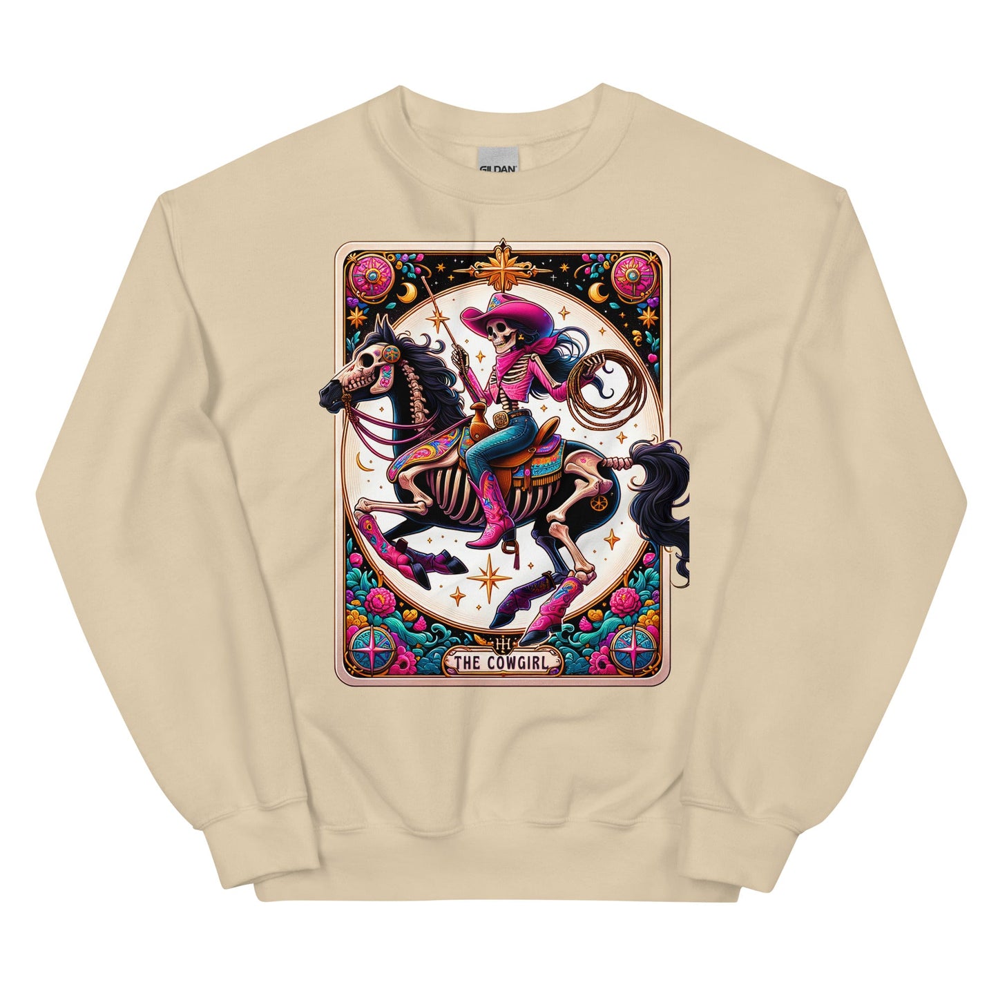 The Skeleton Cowgirl Unisex Sweatshirt