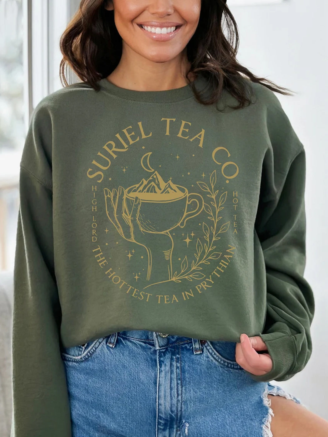 Chemise SJM, Pull A Court Of Thorns And Roses Sweatshirt