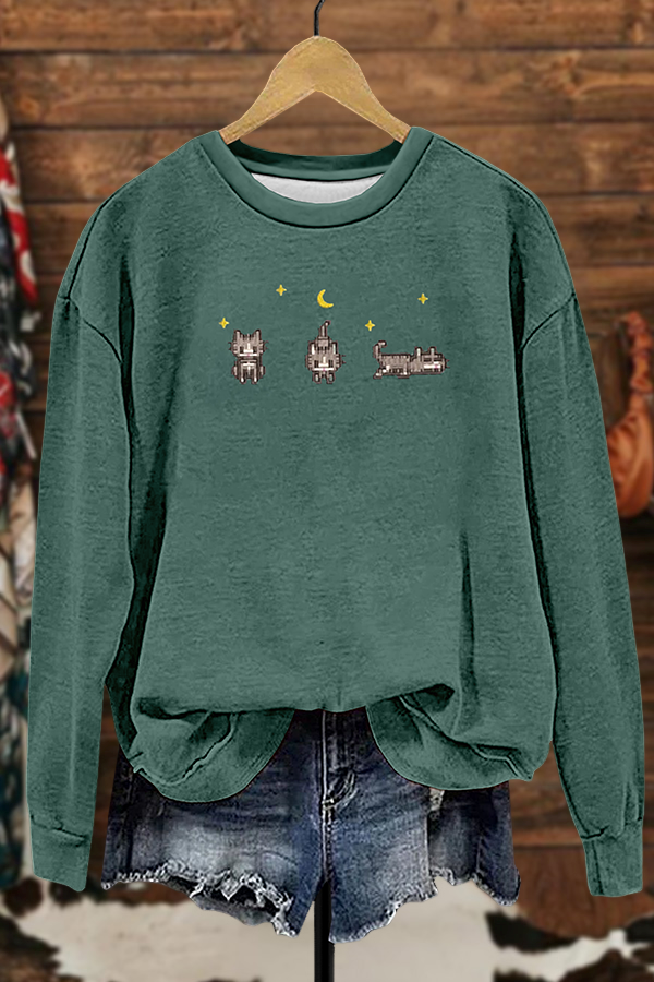 Stardew Valley Cat Sweatshirt