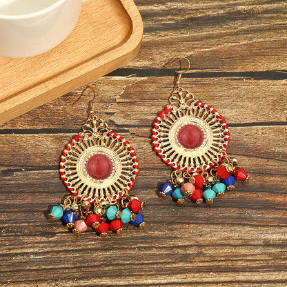 Women's Ethnic Style Tassel Earrings