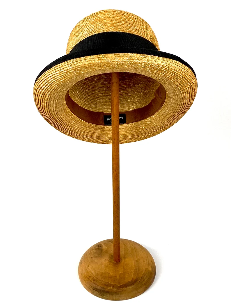 Hercule Poirot’s homburg straw hat