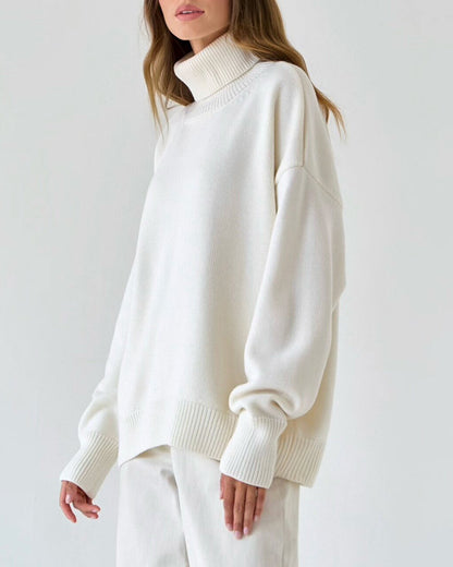 Turtleneck Loose Knit Sweater