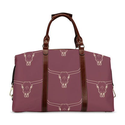 Longhorn Skull Large Travel Flight Bag