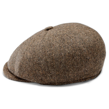 TIENDAHAT MALCO HERRINGBONE MODA NEWSBOY CAP