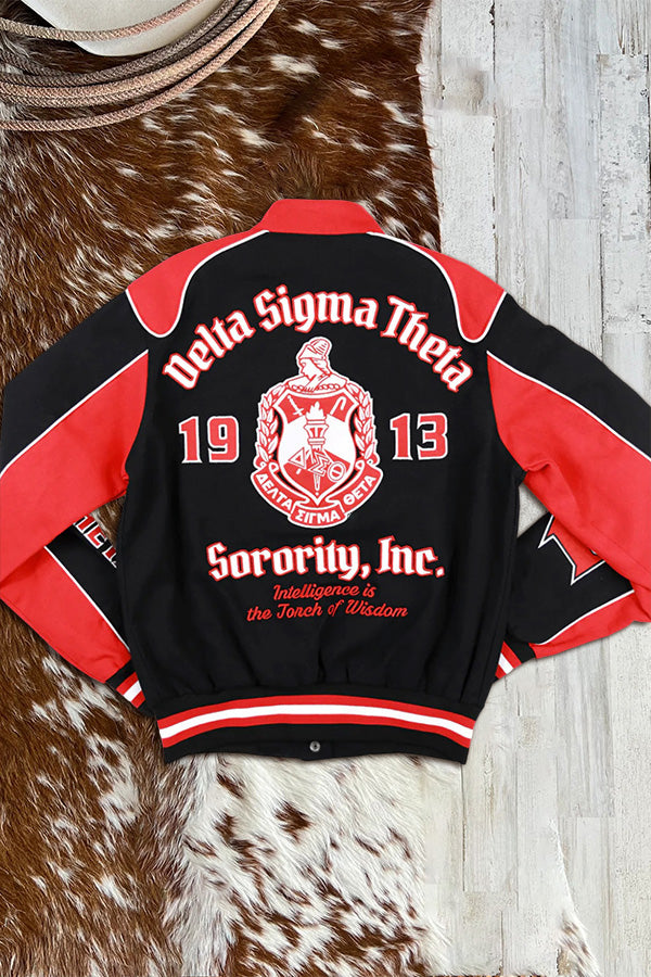 Delta Sigma Theta Racing Jacket