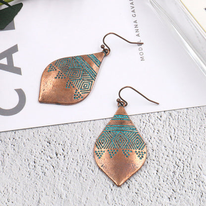 Women's Bohemian Irregular Geometric Earrings