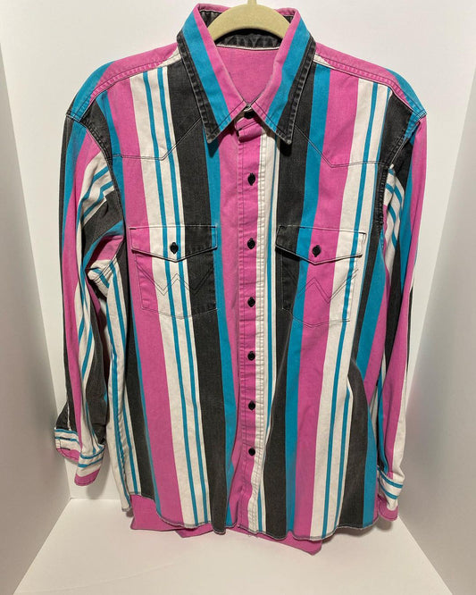 Men's Western Stripe Shirt