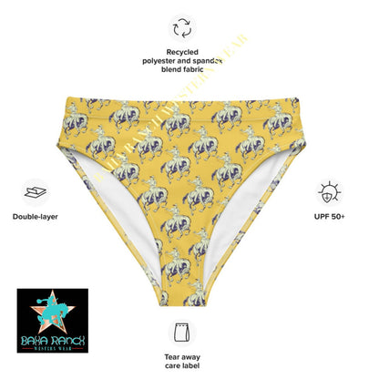 Yeehaw Vintage Bronc Buster Bikini Bottom