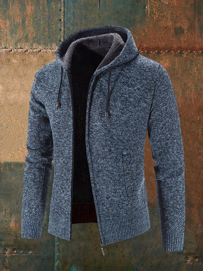 Men's outdoor knitted casual jacket