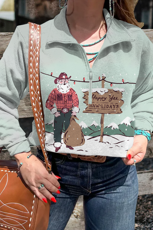 Happy Yee HAW-LIDAYS Sweatshirt