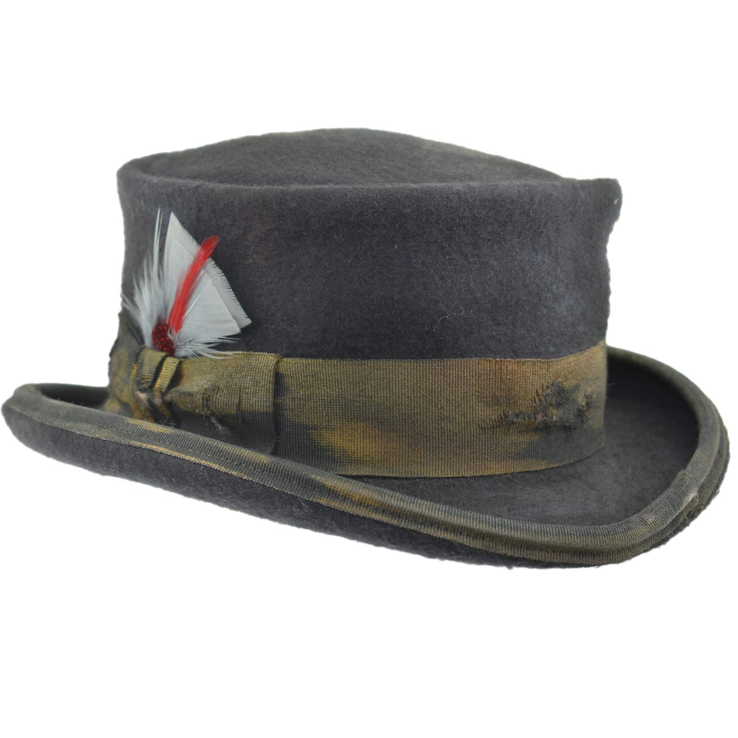 Western Desert Top handmade Sergio Anzani Hatmaker-gray