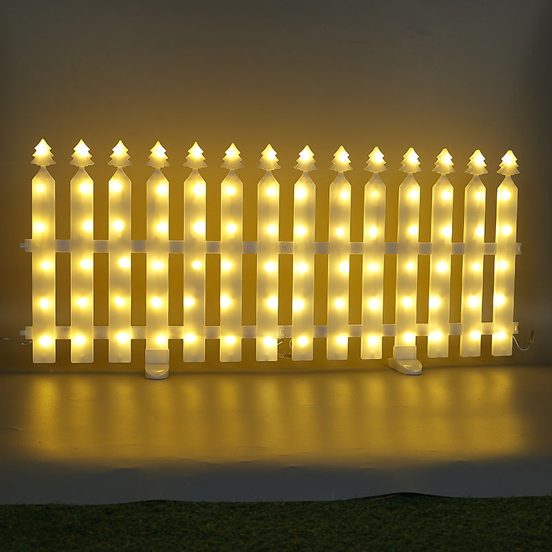 Christmas Fence Lights 8PCS