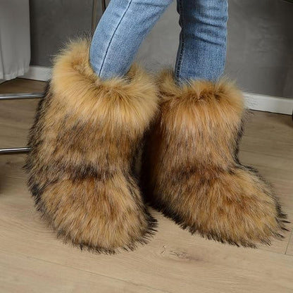 Faux Fur Boots