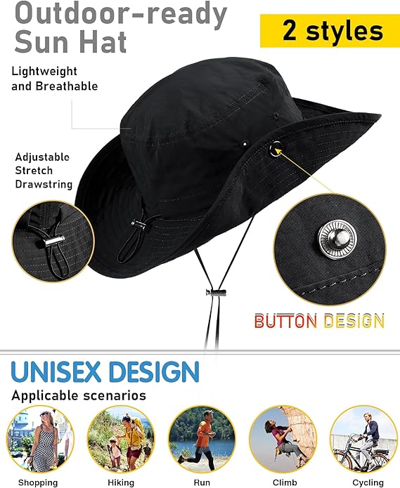 Summer Quick Drying Foldable Boonie Hat