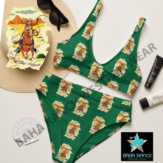 Ready To Ship Yeehaw Ride Em Cowboy Bikini Size XL