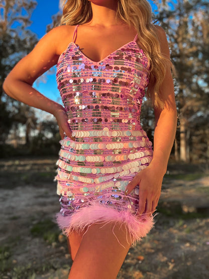 Party Girl Sequin Dress