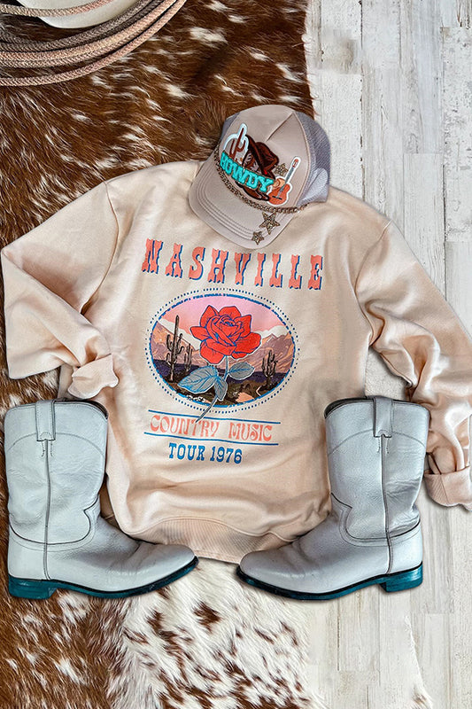 Nashville Printed Sweatshirt