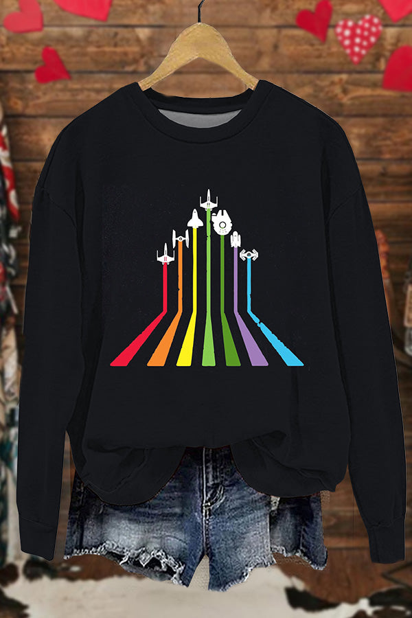 Rainbow LGBT Flag Sweatshirt