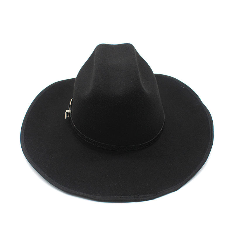 Clearance Sale-New Western Hat - The Ultimate Accessory for Adventure Seekers-Black